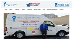 Desktop Screenshot of mikes-locksmith.com
